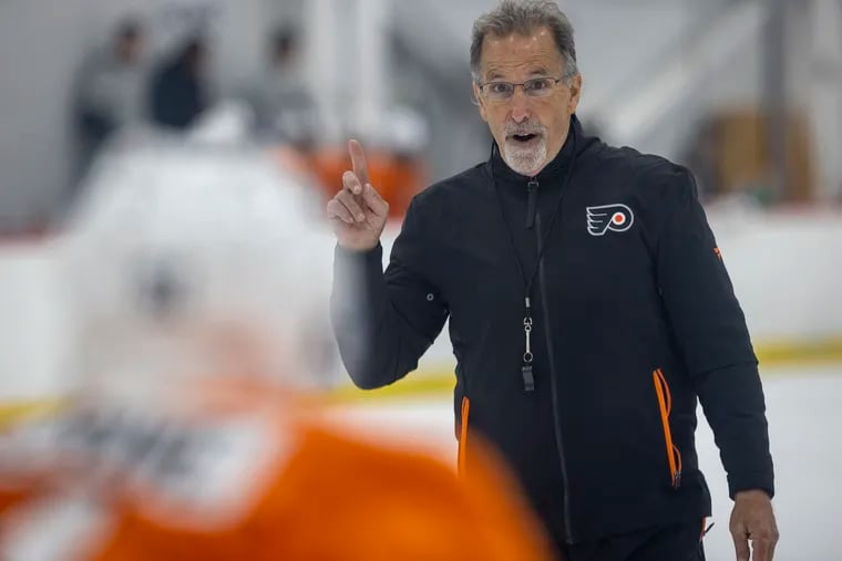 John Tortorella increased the focus on his system and the Flyers' offensive and defensive zone structures in Thursday's practice. The Flyers open up the season next Thursday against the New Jersey Devils.