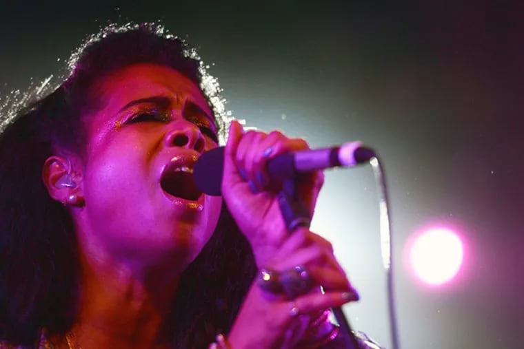 Singer Kelis performs during the NPR 2014 SXSW Music, Film + Interactive show at Stubbs on March 12, 2014 in Austin, Texas.  (Photo by Michael Loccisano/Getty Images for SXSW)