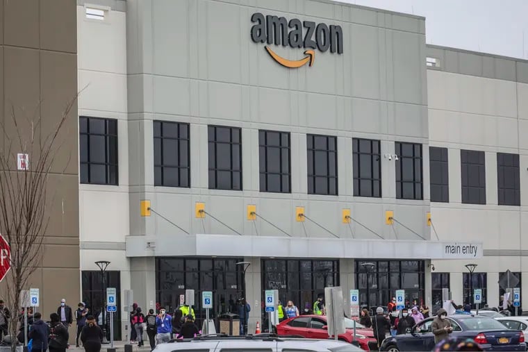 Amazon wants to run its own coronavirus test on workers.