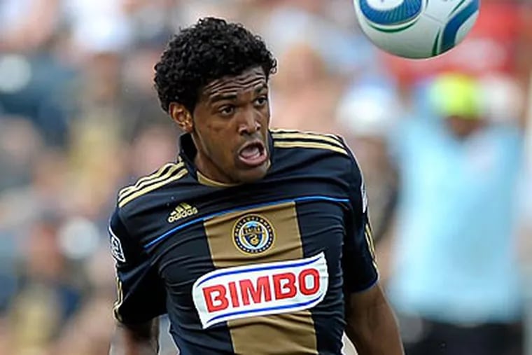 Defender Sheanon Williams and the Union will try to keep Toronto FC winless in the MLS. (Michael Perez/AP file photo)