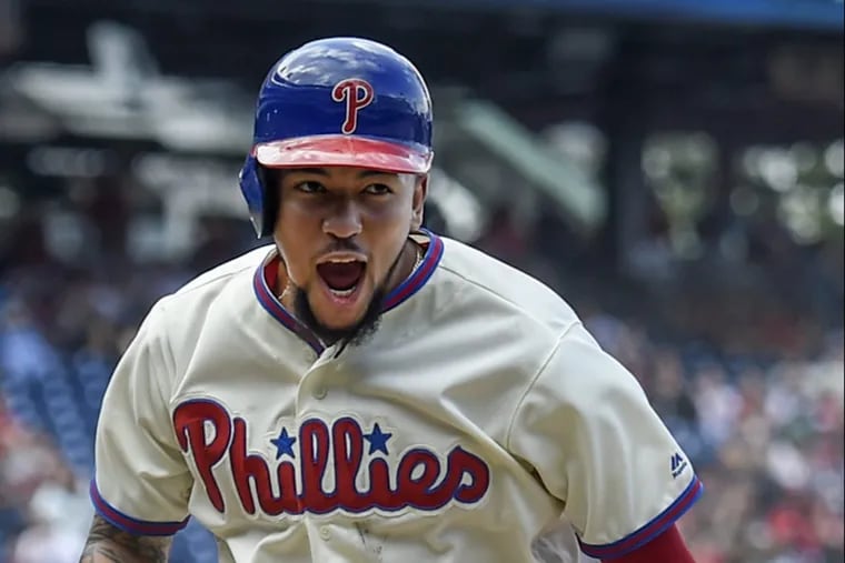 J.P. Crawford will be at shortstop for the Phillies in part because he has a skill for reaching base at a high rate.