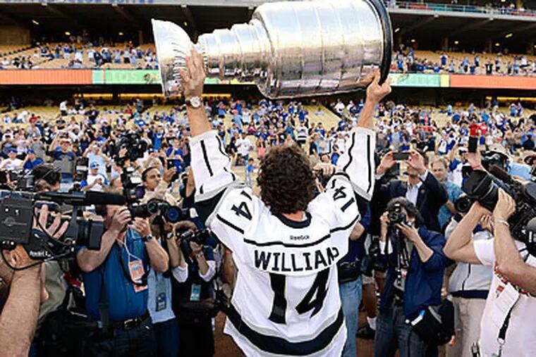 The Los Angeles Kings have started their Stanley Cup celebration tour. (Mark J. Terrill/AP)