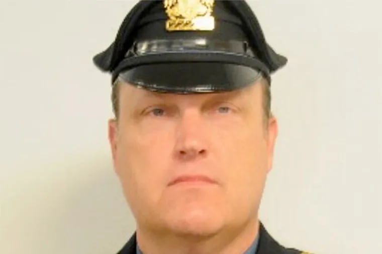 Kevin Cornish, 42, a 12-year veteran of the Bensalem police force, collapsed and died during a 5K race Saturday morning in Philadelphia.