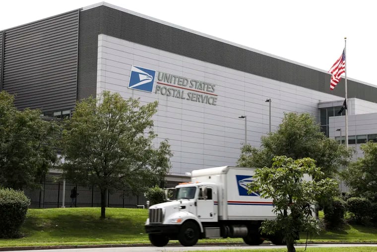 The U.S. Postal Service's Philadelphia Processing and Distribution Center on Lindbergh Blvd. in Southwest Philadelphia handle about 8.9 million letters daily.