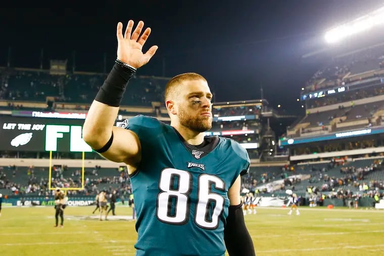Zach Ertz will go down as one of the great tight ends in Eagles history.