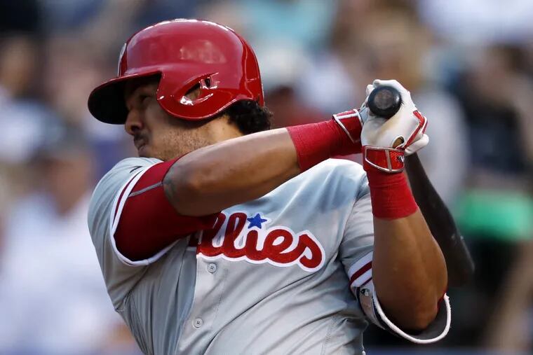 Phillies catcher Jorge Alfaro will get a start after scarce playing time in his first week with the team this season.