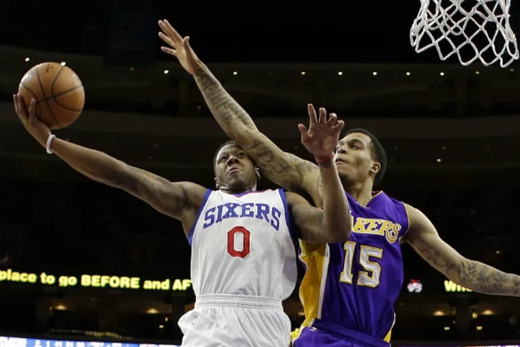 Isaiah Canaan will miss two games, maybe more, after spraining his foot. (Matt Slocum /Associated Press)