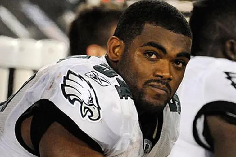 Brandon Graham is trying to recover from a knee injury suffered last December. (Clem Murray/Staff file photo)