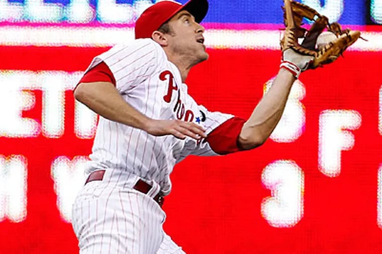 The Phillies hope rest in May, June, and July for Chase Utley will result in health come October. (Ron Cortes/Staff file photo)