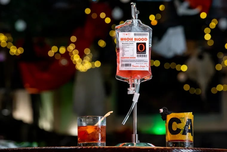 Ready for ghoulish boo-ze? Craftsman Row Saloon and other bars are offering Halloween themed treats this season.
