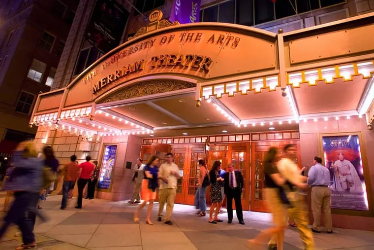 The Merriam Theater this season is hosting Rosanne Cash, Mamma Mia!, Alvin Ailey American Dance Theater, children's shows, and the Pennsylvania Ballet.
