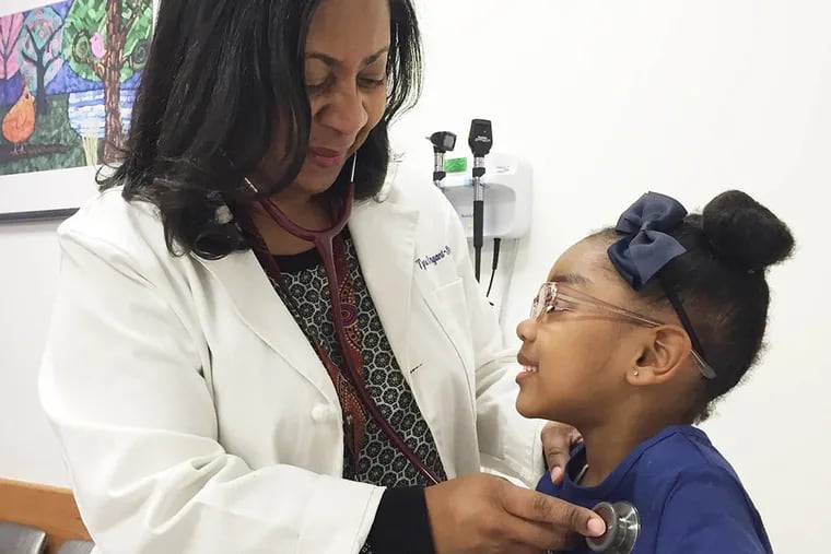 Tyra Bryant-Stephens, a physician at Children’s Hospital of Philadelphia, spoke this month at a roundtable in Washington about the city’s high rate of asthma in children.