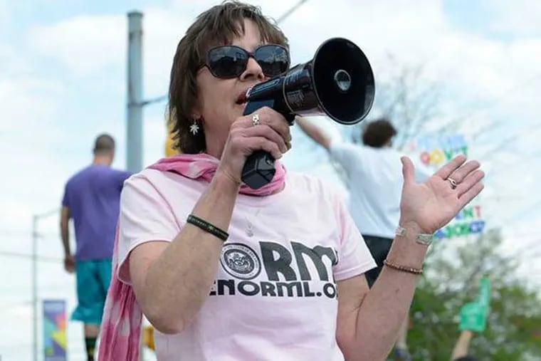 Cyn Ferguson, executive director of Delaware NORML, in an undated photograph.