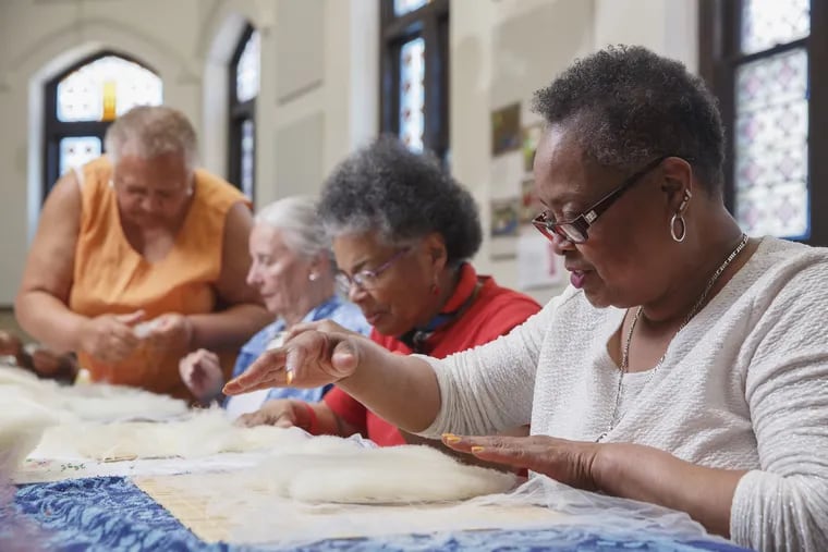 The 200-year-old Ralston Center has closed all of its programs, including art classes, shown here in 2019, and will now operate as a foundation that makes grants to nonprofits that provide services to seniors.