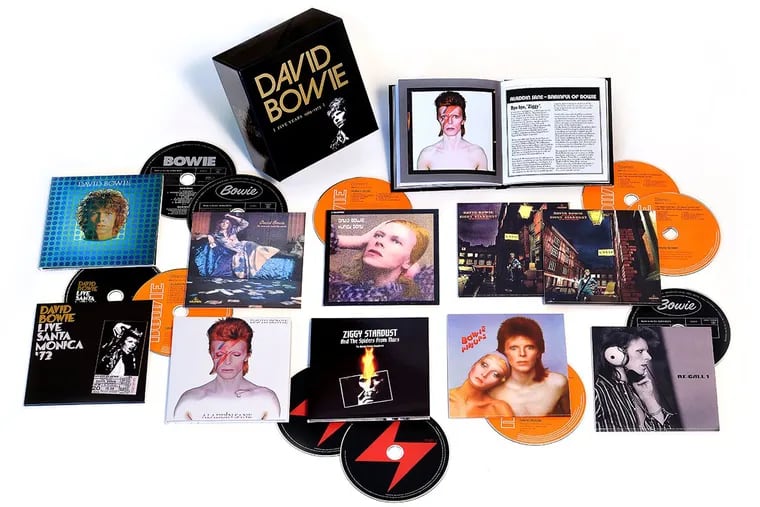 David Bowie, Five Years (1969-1973) box set.