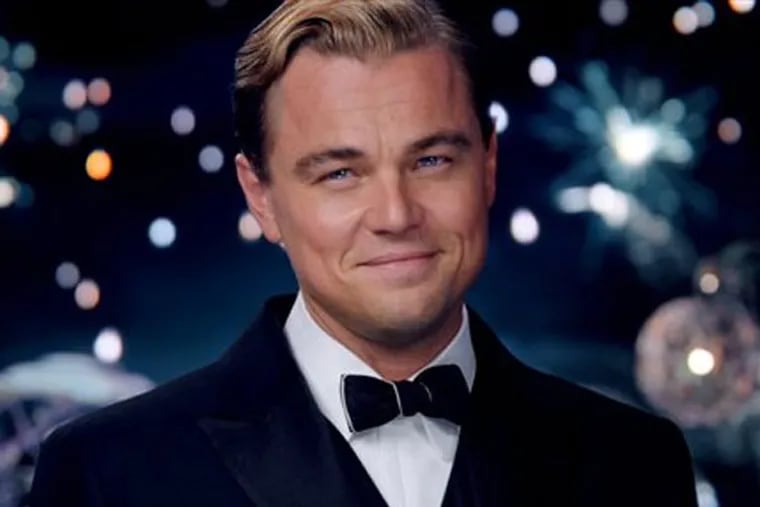 This film publicity image released by Warner Bros. Pictures shows Leonardo DiCaprio as Jay Gatsby in a scene from "The Great Gatsby." (AP Photo/Warner Bros. Pictures)