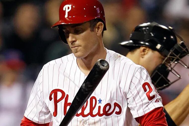Chase Utley will take a break from the road trip to get examined by team doctor Michael Ciccotti in Philly. (Yong Kim/Staff Photographer)