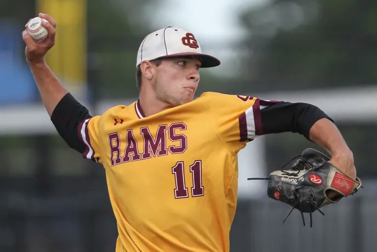 Gloucester Catholic senior right-hander Ian Murphy pitched 2 2/3 innings of scoreless relief in a 5-1 win over Immaculata in the Non-Public South B title game. 
