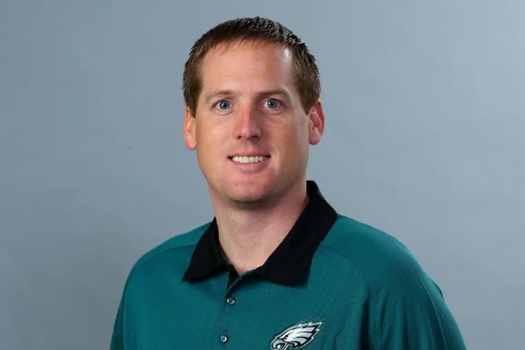 New Eagles vice president of player personnel Ed Marynowitz.