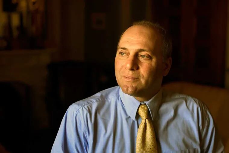 Rep. Steve Scalise in his office at the U.S. Capitol in Washington, D.C., on Wednesday.
