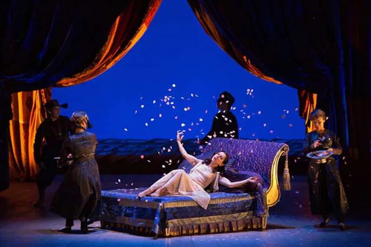 Natalie Dessay is Cleopatra in Handel's &quot;Giulio Cesare&quot; at the Metropolitan Opera. (Photo courtesy of Marty Sohl / Metropolitan Opera)