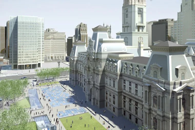 Plans to redevelop Dilworth Plaza will further enhance the Center City experience for everyone. (Center City District)