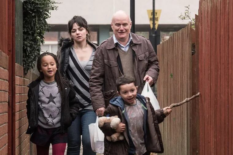 &quot;I, Daniel Blake&quot; features (from left) Briana Shann, Hayley Squires, Dave Johns, and Dylan McKiernan.