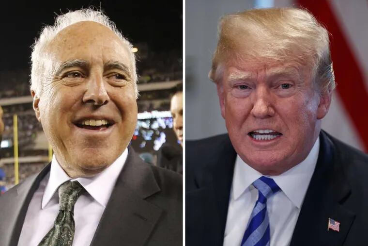 Eagles owner Jeffrey Lurie was right to accept the invitation to visit President Donald J. Trump at the White House. It doesn’t mean all the Eagles players need to attend as well.