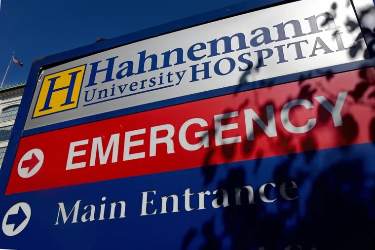 Hahnemann University Hospital.