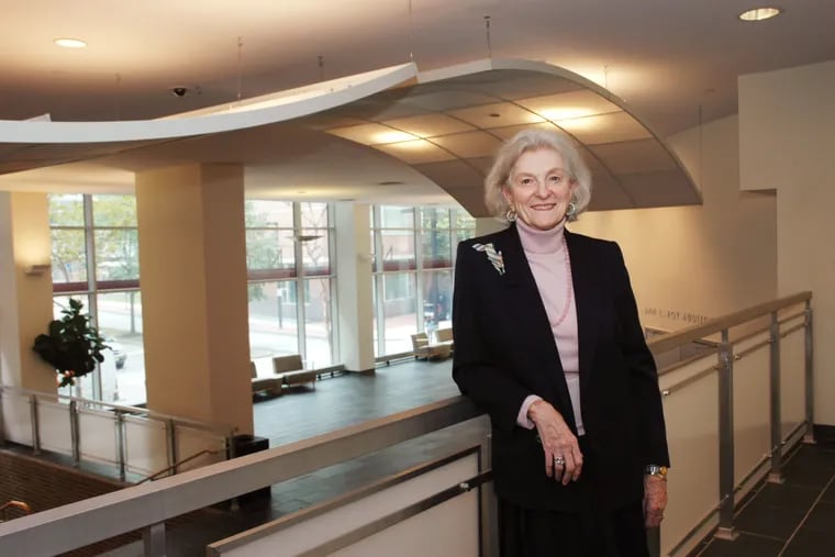 Claire M. Fagin, former interim president of the University of Pennsylvania and former dean of its school of nursing, has died.