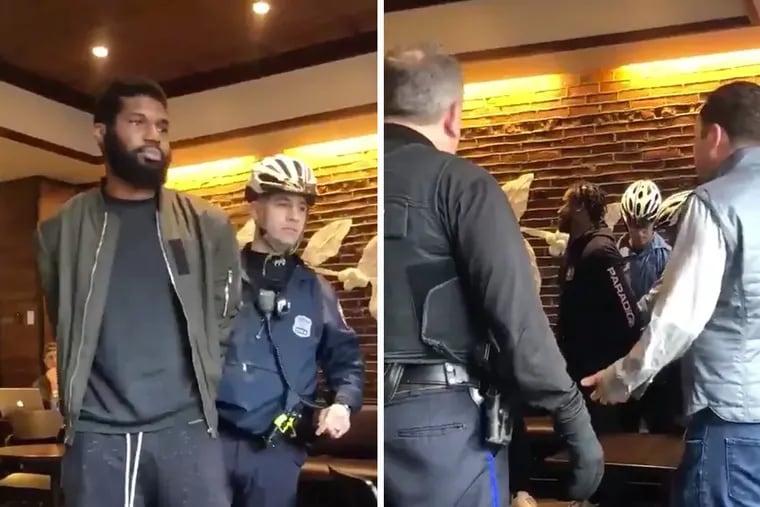 Starbucks drew national outrage over the weekend after two black men waiting for an acquaintance in a Philadelphia store were arrested for trespassing. Charges ultimately weren’t filed.