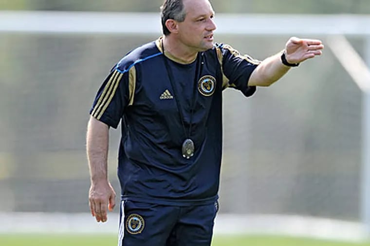 Union manager Peter Nowak suggested that trading for international slots could be a possibility. (Clem Murray/Staff file photo)
