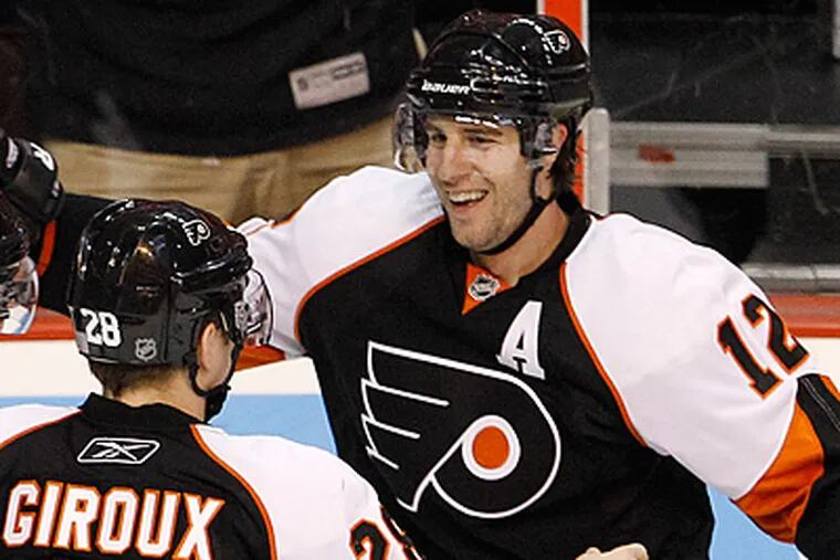 "Going back there is going to be weird," Simon Gagne said of returning to Philadelphia. (Yong Kim/Staff file photo)