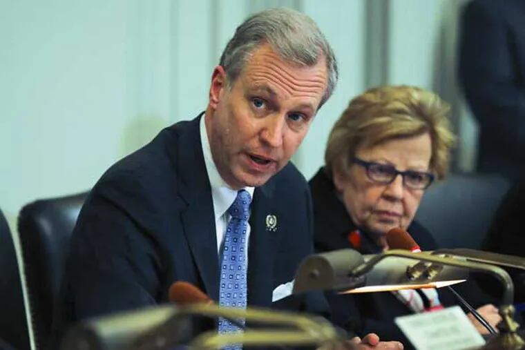 Assemblyman John S. Wisniewski (D., Middlesex), cochair of the Legislature's investigation into the George Washington Bridge scandal, voiced skepticism on Sunday of a claim made by a former Port Authority official that "evidence exists" implicating Gov. Christie in the controversy. (AP Photo/Mel Evans)