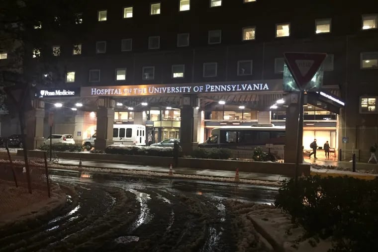 Penn Medicine's Hospital of the University of Pennsylvania in University City.