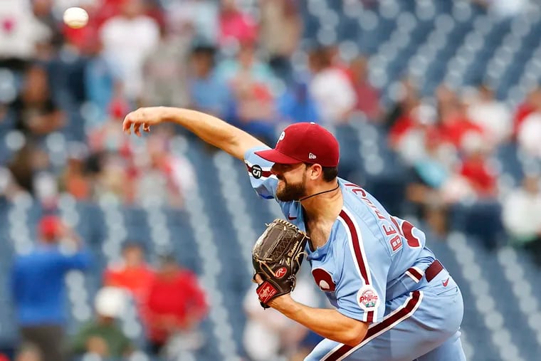 Cam Bedrosian had a 4.35 ERA in 10⅓ innings last season with the Phillies.