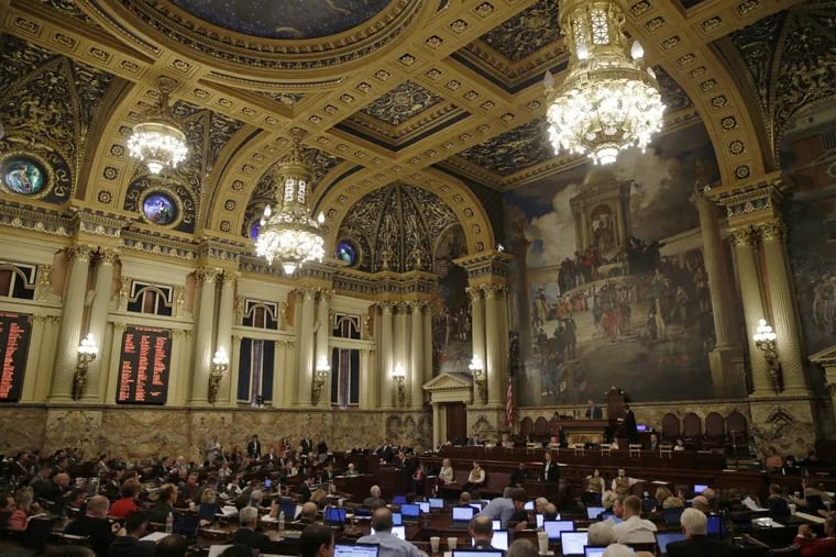 The Pennsylvania House of Representatives has set back an effort to reduce it in size from 203 seats to 151 but the state Senate can get that back on track.