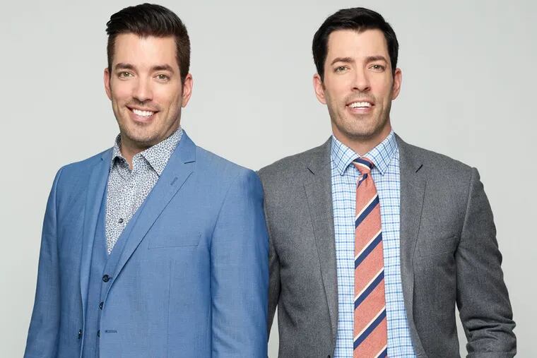 The Property Brothers, Drew and Jonathan Scott, will bring their “House Party” tour to Philadelphia on Wednesday.