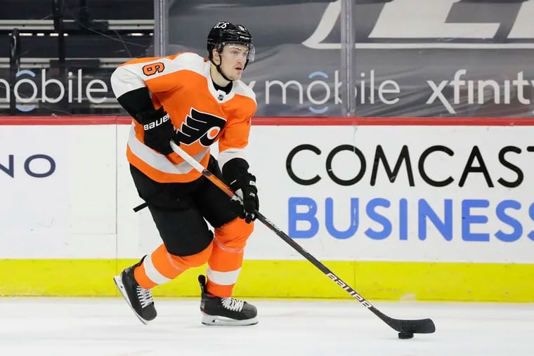 The Flyers are scheduled to go to salary arbitration with defenseman Travis Sanheim on Aug. 26.