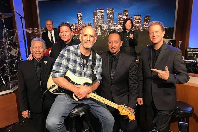 Marc Vetri and the band at Jimmy Kimmel Live!