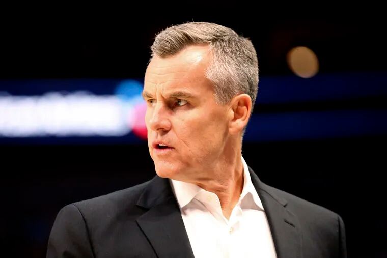 The Chicago Bulls hired Billy Donovan on Tuesday.