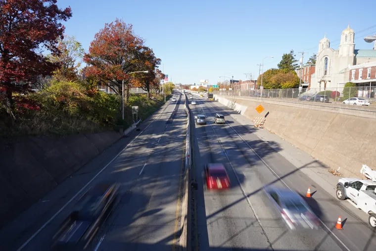 A file photo of Roosevelt Boulevard in Philadelphia, where a woman and her 11-year-old son were killed and five others were injured early Saturday morning in a three-vehicle crash.