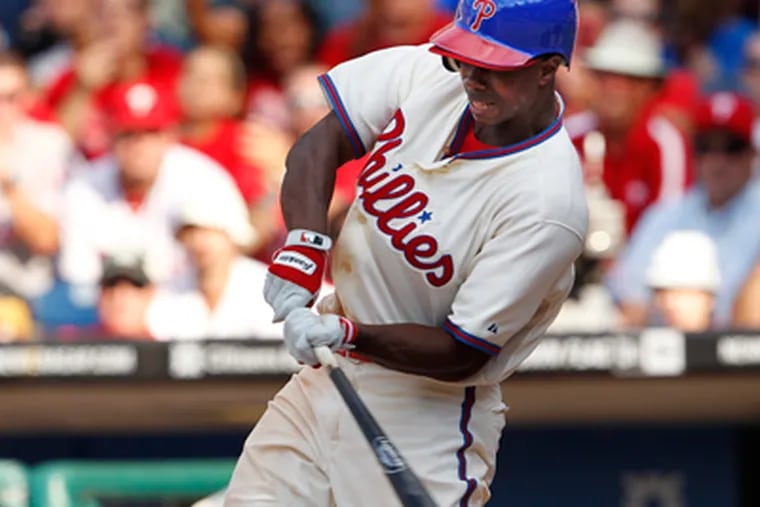 Juan Pierre leads the Phillies with 32 stolen bases. (Ron Cortes/Staff Photographer)