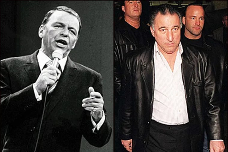 Audiotapes that reveal Antonio "Tony Bananas" Caponigro hatred of Frank Sintra (left) may be introduced in the criminal trial of reputed Philly mobster Joseph "Uncle Joe" Ligambi (right).