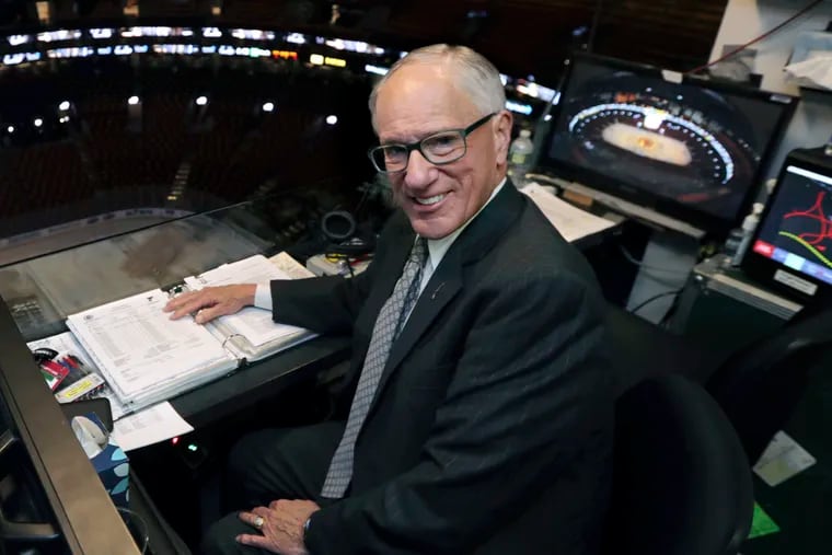 Longtime NHL announcer Mike Emrick announced Monday that he is retiring after 50 years in hockey. His first job in the NHL was with the Flyers in 1980.