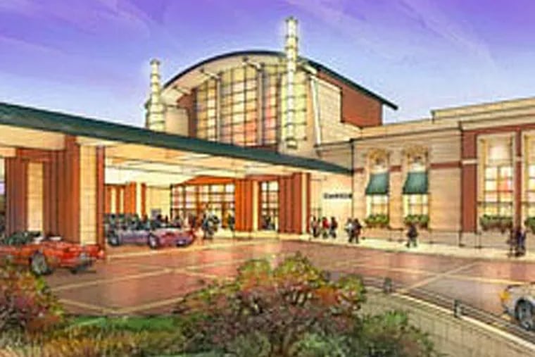 A rendering of the planned Foxwoods Casino. The Pa. Gaming Commission revoked the gaming license. (www.foxwoodspa.com)