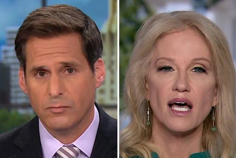 CNN "New Day" host John Berman interviews White House special counselor Kellyanne Conway about President Trump's decision to disinvite the Eagles from the White House. 