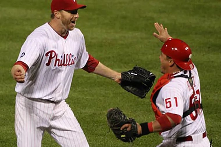 Roy Halladay's no-hitter was only the second in postseason history. ( David M. Warren / Staff Photographer )