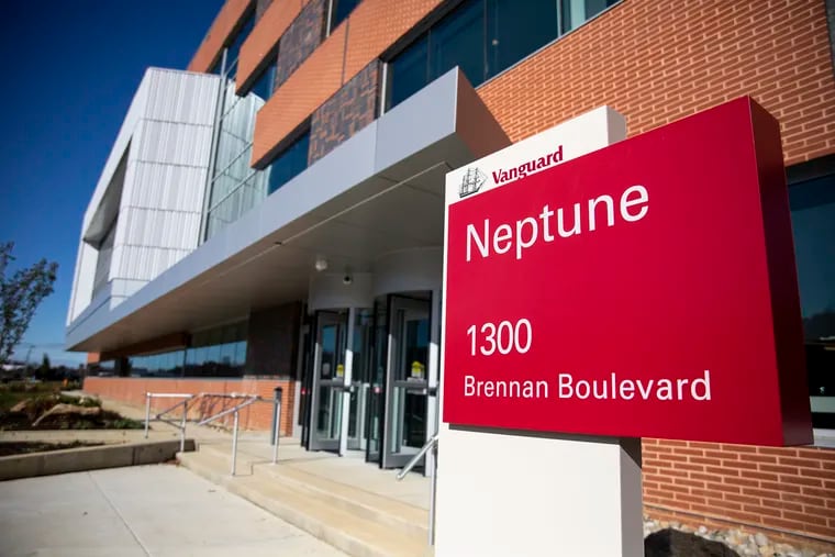 A ribbon-cutting ceremony for Vanguard's campus took place at the Neptune building in 2019.