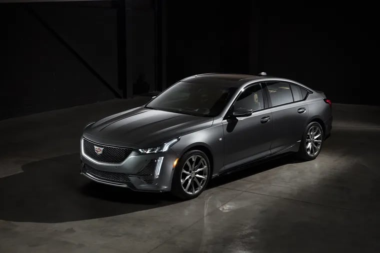 Cadillac revealed the new 2020 CT5 sport sedan online March 18, 2019. It will make its public debut at the New York International Auto Show in April. (General Motors / Cadillac / TNS)